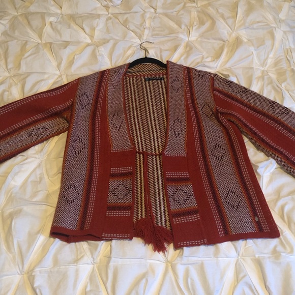 Stone Row Sweater/Poncho - Picture 2 of 6
